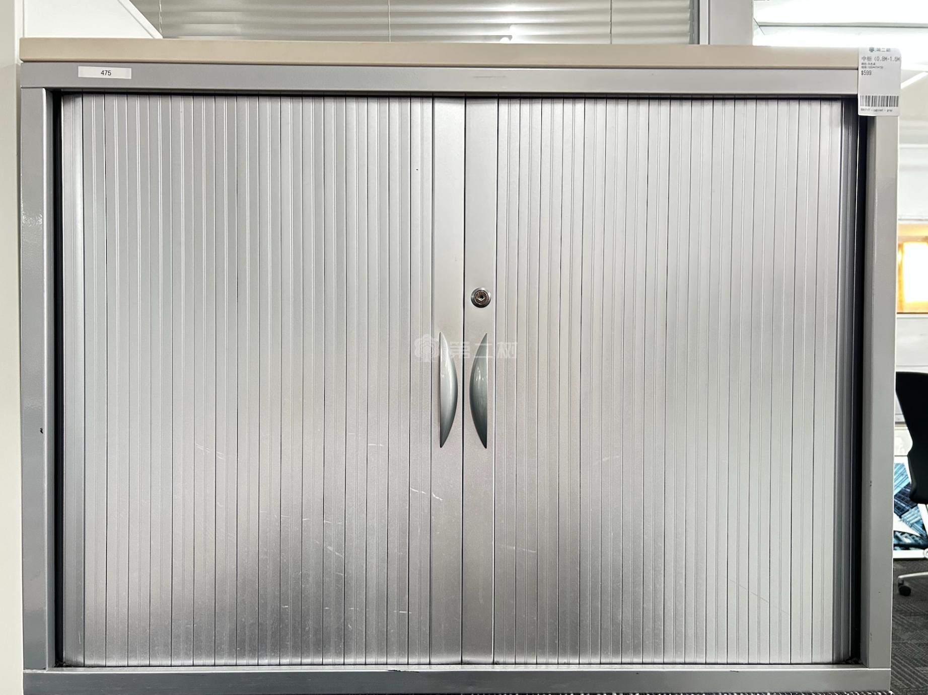 Steel second-hand filing cabinet, office cabinet, locker, rolling door cabinet