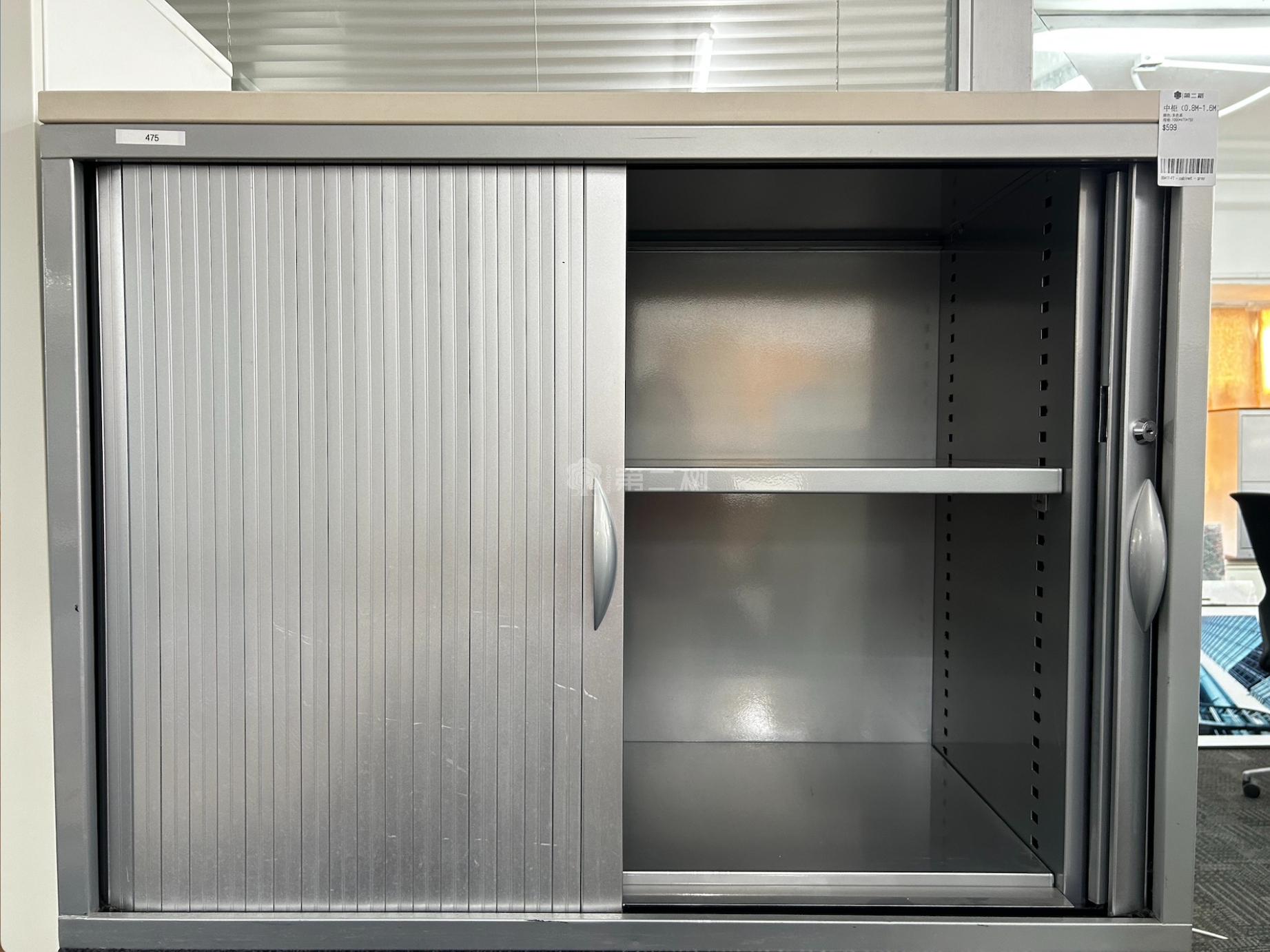 Steel second-hand filing cabinet, office cabinet, locker, rolling door cabinet
